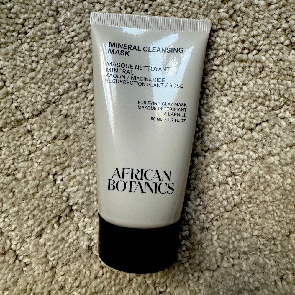 AFRICAN BOTANICS Mineral Cleansing Mask 1.7 oz. - New in Box